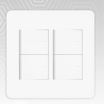아파트 거실 베란다 벽조명 4구 흰색스위치 라이트, 낱개