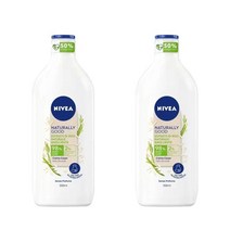 (독일직배) 1+1 니베아 내츄럴리 굿 에몰리언트 바디크림 350ml Nivea Naturally Good Crema Corpo Emolliente Estratti Di Riso