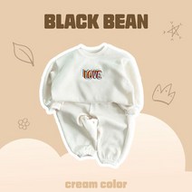 블랙빈 러버세트 유아동복 키즈 주니어 등원룩 데일리 나들이 가을 상하복