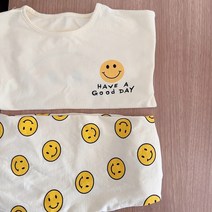 스마일고쟁이바지상하세트 바로배송 / 유아옷쇼핑몰 북유럽아기옷 유아쇼핑몰 유아실내복 아기파자마 유아내의 아동잠옷 여아유아복 여자아이옷 여아쇼핑몰