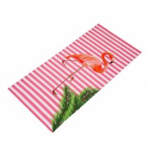 씨즌M닷컴 flamingo 대형비치 타올 극세사 캠핑 대수건70x150cm