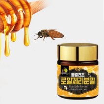 [소공원]호주산 여왕벌 로열젤리분말 가루 파우더 동결건조 로얄젤리 파는곳 먹는법