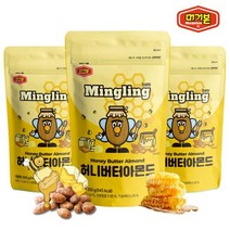 머거본 견과간식 허니버터아몬드 200g x3봉, 선택/단일상품