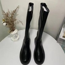 자라 ZARA 슬림핏 롱 레인부츠 사계절용 2가지컬러 YJ, 블랙 225