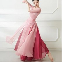 한국무용풀치마 연습 출전복 의상 무용 워십복