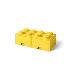 레고 스톤 그레이 벽돌 서랍 50 x 25 18cm, Yellow
