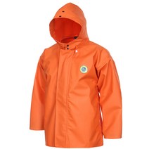 A-1008 상의 해상작업복 오렌지색 L~5XL 빅사이즈 해상 작업용 해상용 바다 선상 우의 우비 비옷 아진