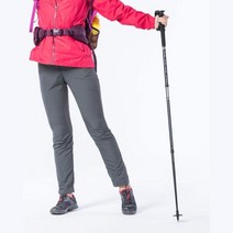 충격흡수 기능성 휴대용 등산지팡이 시댁선물 트래킹 배낭여행 하이킹 캠핑 백패킹, 클라이 4단T자스틱(블루)