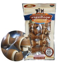 [블루]푸들 애견껌 이갈이 밀크 치킨본 6p 5개 4개월