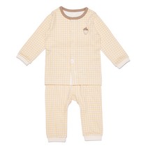 (밍크뮤10) 23FW HK YE)피마체크내의 33A7005410