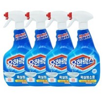 NEW 유한락스 욕실청소용 세정제 은은한 꽃향기, 8개, 600ml