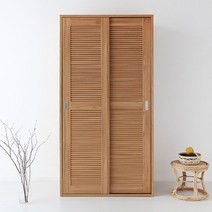 마켓비 BELOIN 드레스룸 옷장세트 슬라이딩도어 2문 행거 100195, 캄포어베니어 2915.0740