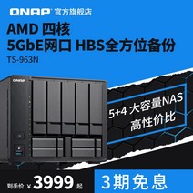 NAS 나스 Qnap QNAP ts-963n-4g 쿼드 코어 9디스크 엔터프라이즈급, ts-963n4g(표준)