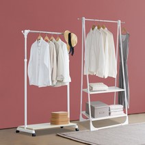 이지온 국민튼튼 EOR-900 모던 디자인 스탠드 옷걸이 이동식 행거 시리즈, 옵션5) EOR-800BCM, 그레이