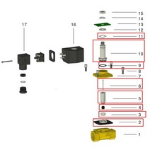PW-25 FKM 씰용 밸브 부품, 한개옵션0