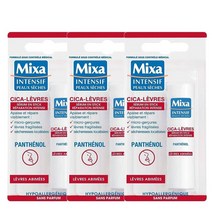 MIXA 건조하고 갈라진 입술용 시카 리브레 립밤 4.8ml x3개 판테놀 함유