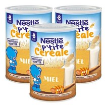 Nestle 네슬레 프티테 시리얼 허니 꿀 8개월이상 400g 3팩