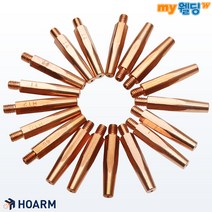 호암 용접토치부품 CO2팁 일반팁 자동팁 0.9 1.0 1.2 1.4 1.6mm ECONO 용접팁 토치팁, (3) 일반(ECONO) 45mm (50개입), (1) 0.9mm