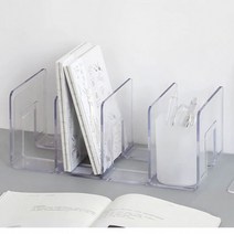 아크릴 스탠딩책꽂이 4단 플라스틱선반, 상세페이지 참조