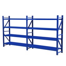 고릴라랙 이마트 트레이더스 코스트코 렉 선반 진열대, 150x50x200 4단 210KG 블루
