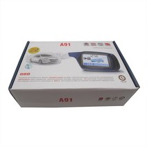 매직카경보가 이지카 자동자 시동경보기 양방향 자동차 경보 시스템 starline a91 lcd 원격 엔진 시작 자동 경보, 없음