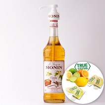 모닌 바닐라 시럽 1000ml+모닌 전용 시럽펌프(트루시트러스 사은품)