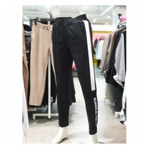 [톰스토리] W몰 배색 슬림핏 폴리쿠션지 트레이닝 바지 T201M5212A19C3
