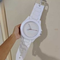 디자인 벽걸이시계 손목와치 인테리어 DIY 시계, 대형 흰색 길이 54cm
