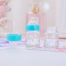 귀여운 립글로스 튜브 빈 액체 립스틱 립 글레이즈 컨테이너 병 립글로스베이스 젤 Diy 도구 7ml, 03 5 pieces, 01 blue