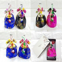 콩이네리본 선물용 매화무늬 한복방향제(향팩과 상자 포함) 외국인선물 한국관광기념품 한복디퓨져 한국전통선물, 매화 방향제-꽃분홍