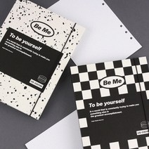 워너디스 Be Me A5 하드 6공 바인더 커버 세트 02. 달마시안 (Dalmatian)