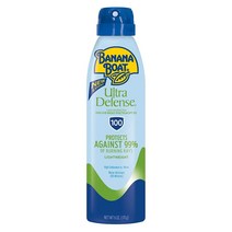 Banana Boat 바나나보트 울트라 디펜스 맥스 스킨 프로텍트 선스크린 선스프레이 SPF100 170g Ultra Defense MAX Skin Protect Clear Ult