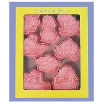 캐릭터 동화 과자 몰드 프린세스 유니콘 설탕크림 쿠키 커팅 몰드 3d 입체 캔디 베이킹 몰드, A 8종 세트
