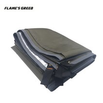 텐터 우레탄창 제약 천막사 초가벼운 UV 차단 차양 그늘막 3m x 3m 4m x 3m 실버 코팅 비치 텐트 페르골, 01 육군 녹색_02 3*4 메터