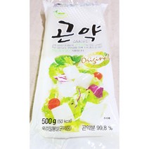 대신 묵곤약 500g X4 /식당용 /식자재, 1