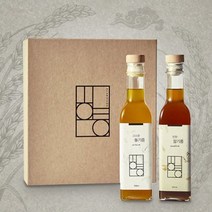 국내산 참기름들기름선물세트 (참기름 들기름 각250ml 쇼핑백 실크보자기 노리개 포함) 274919