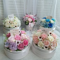 인스피아 5컬러 돈케이크 풀옵션 (쇼핑백 led전구 용돈비닐봉투)+토퍼, 피치