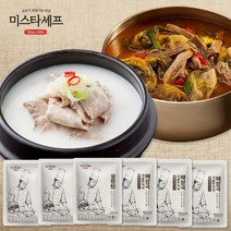 미스타셰프 설렁탕 600g x 3팩 + 사골우거지해장국 600g x 3팩, 3개
