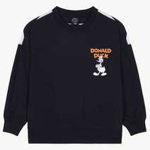 인디고키즈 ( 낮12시전 주문시 당일발송!! ) 대전유성점 신학기 준비 봄 신상오픈& 겨울 클리어런스 세일/ 데일리룩~ [블랙 도널드 맨투맨] IKMA23SM3