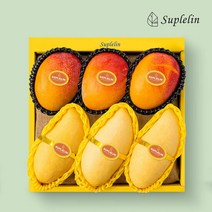 애플망고 & 태국골드망고 선물세트 (2.3kg 이상 6입/로얄과), 단품
