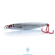 멸치 크롬메탈지그 30g 38g 50g 60g 80g 고등어 삼치 갈치 루어 AN-43, 트레블훅