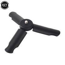 DJI OSMO 모바일 2 용 범용 삼각대 핸드헬드 짐벌 전화 안정기 홀더 스탠드 1/4 고프로 액션 카메라 FeiYu Zhiyun, [01] black, 01 black