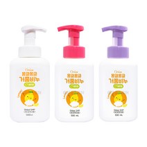 오릭스 몽글몽글 거품비누 핸드워시 500ml 3개