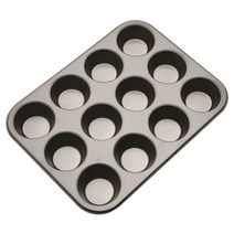 [MESSE] 코팅좋은 머핀틀(12구/34.3X26m), 1개