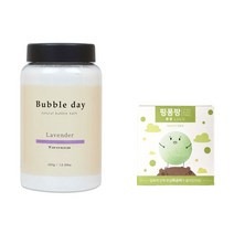 버블데이 입욕제 라벤더 파우더+핑퐁팡 루루 세트, 1개