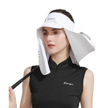 위너리스 써머 페이스커버 햇빛가리개 목토시, 화이트