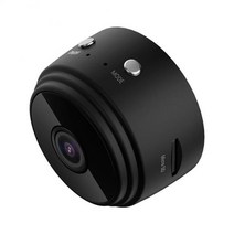 홈캠 cctv 가정용 홈 현관 카메라 카메라 카메라 밤 음성 비디오 보안 무선 미니, 검은색