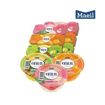 [매일] 데르뜨 젤리 복숭아 6입+감귤 6입+파인애플 6입(총18입)