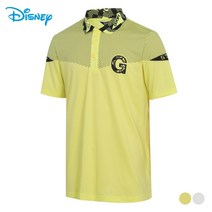 [디즈니골프] 남성 카라 프린팅 티셔츠 DK2MTS043