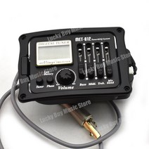 선박 us EQ 시스템 통기타 이퀄라이저 METB12 4 밴드 픽업 마이크로 플레이트 튜너
